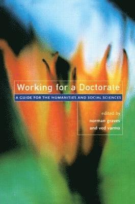 Working for a Doctorate 1