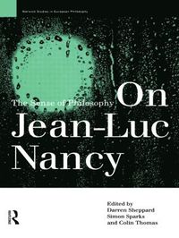 bokomslag On Jean-Luc Nancy