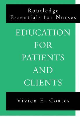 Vivien Coates - Education For Patients and Clients, Inbunden