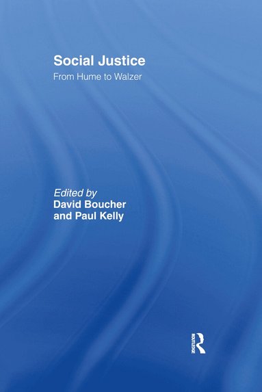 David Boucher, Paul Kelly - Perspectives on Social Justice, Inbunden