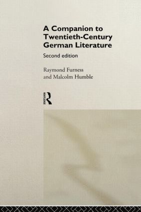 bokomslag Companion to Twentieth-Century German Literature