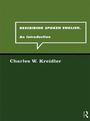 Describing Spoken English 1