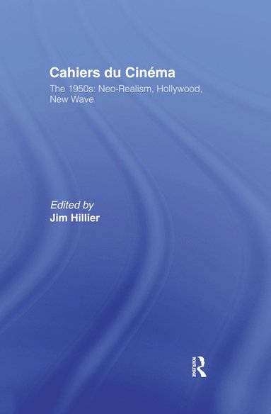 bokomslag Cahiers du Cinema