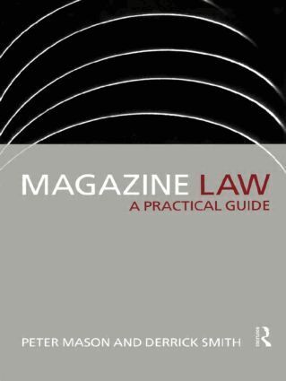 Peter Mason, Derrick Smith - Magazine Law, Häftad