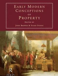 bokomslag Early Modern Conceptions of Property
