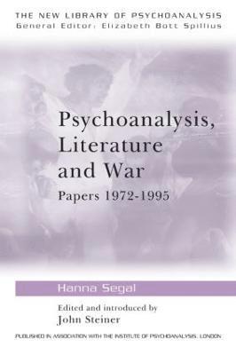 Psychoanalysis, Literature and War 1