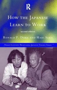 bokomslag How the Japanese Learn to Work