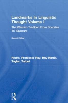 Landmarks In Linguistic Thought Volume I 1