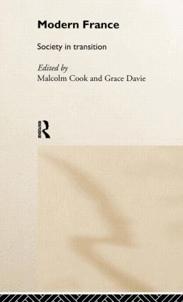 Malcolm Cook, Grace Davie - Modern France, Inbunden