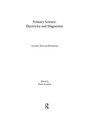 bokomslag Primary Science: Electricity and Magnetism