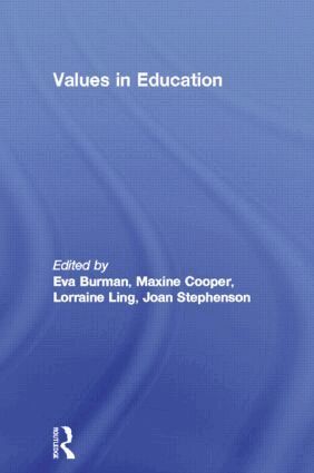 Eva Burman, Maxine Cooper, Lorraine Ling, Joan Stephenson, Joan Stephenson****Nfa****** - Values in Education, Häftad