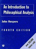 bokomslag An Introduction to Philosophical Analysis