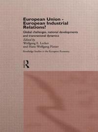 bokomslag European Union - European Industrial Relations?