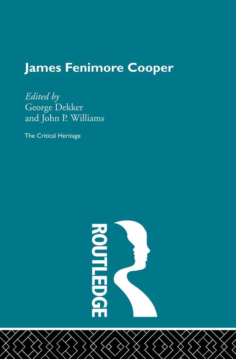 George Dekker, John P. Williams - Fenimore Cooper, Inbunden