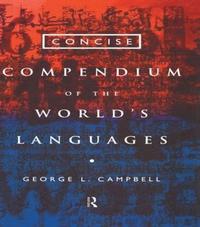bokomslag Concise Compendium of the World's Languages