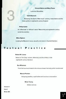 Jean Howard, Alan Sinfield, Lindsay Smith - Luxurious Sexualities, Häftad
