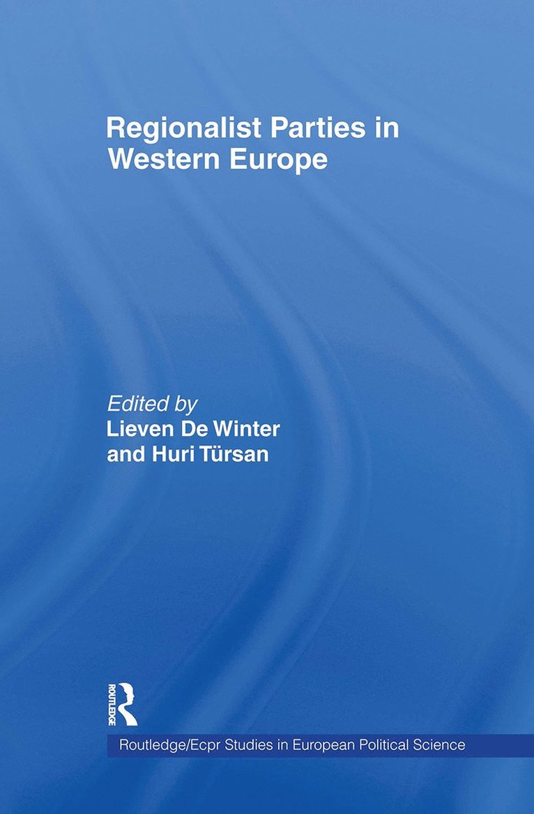 Regionalist Parties in Western Europe 1