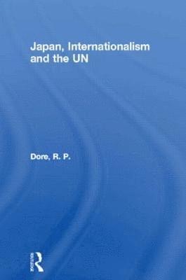 Japan, Internationalism and the UN 1