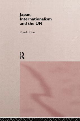 Japan, Internationalism and the UN 1