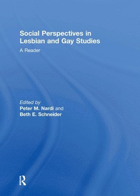 Social Perspectives in Lesbian and Gay Studies 1