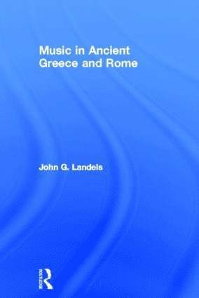 bokomslag Music in Ancient Greece and Rome