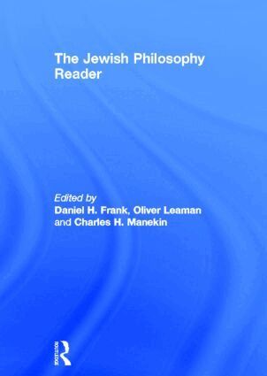 Dan Frank, Oliver Leaman, Charles Manekin - Jewish Philosophy Reader, Inbunden