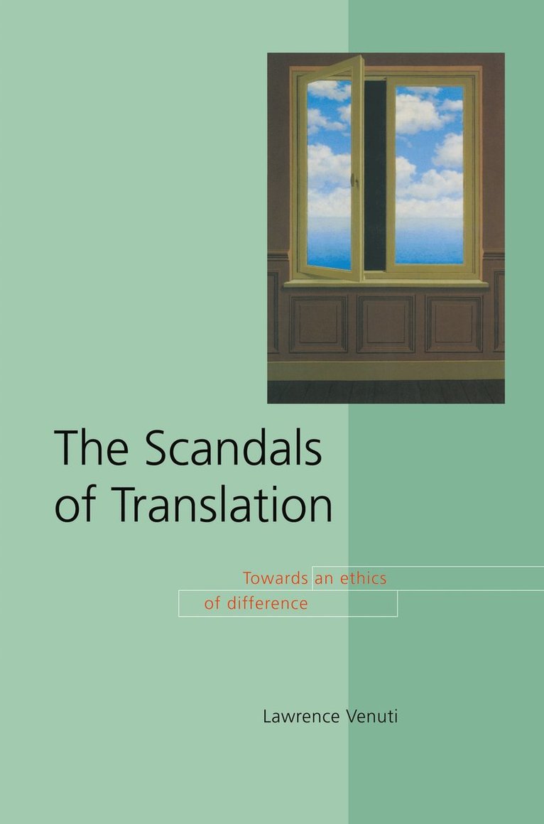 Lawrence Venuti - Scandals of Translation, Inbunden