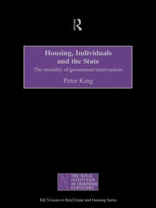 Housing, Individuals and the State 1