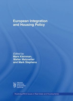 bokomslag European Integration and Housing Policy