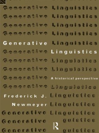 bokomslag Generative Linguistics