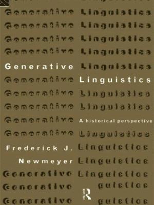 Generative Linguistics 1