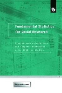 bokomslag Fundamental Statistics for Social Research