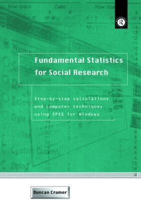 Duncan Cramer - Fundamental Statistics for Social Research, Häftad