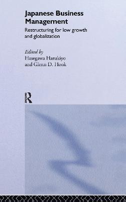 Harukiyo Hasegawa, Glenn D. Hook - Japanese Business Management, Inbunden