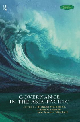 bokomslag Governance in the Asia-Pacific