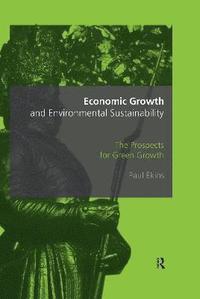 bokomslag Economic Growth and Environmental Sustainability