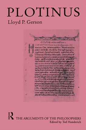 bokomslag Plotinus-Arg Philosophers