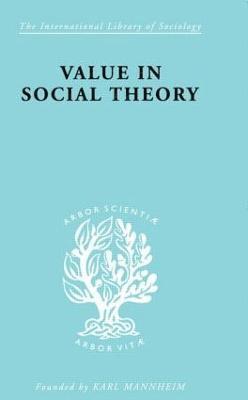 bokomslag Value in Social Theory