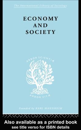 bokomslag Economy and Society