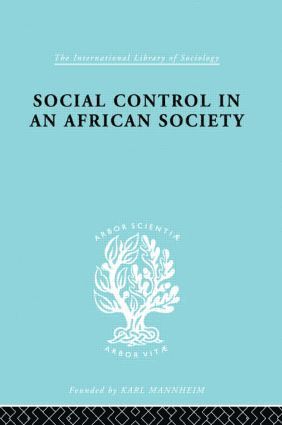 bokomslag Social Control in an African Society