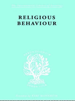 Michael Argyle - Religious Behaviour, Inbunden
