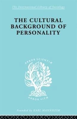 bokomslag The Cultural Background of Personality ILS 84