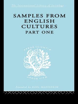 Josephine Klein - Samples from English Cultures, Inbunden
