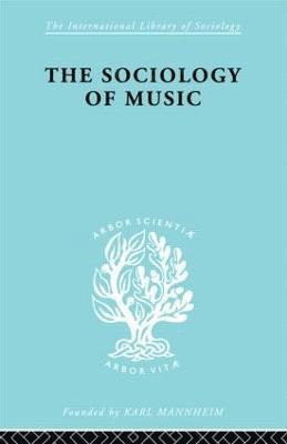 bokomslag Sociology Of Music      Ils 91
