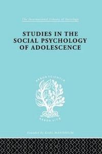 bokomslag Studies in the Social Psychology of Adolescence