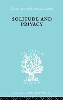 Solitude and Privacy