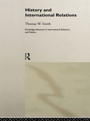 bokomslag History and International Relations