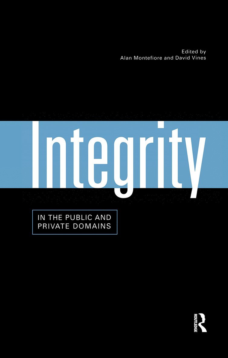 Integrity in the Public and Private Domains 1