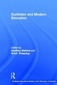 bokomslag Durkheim and Modern Education