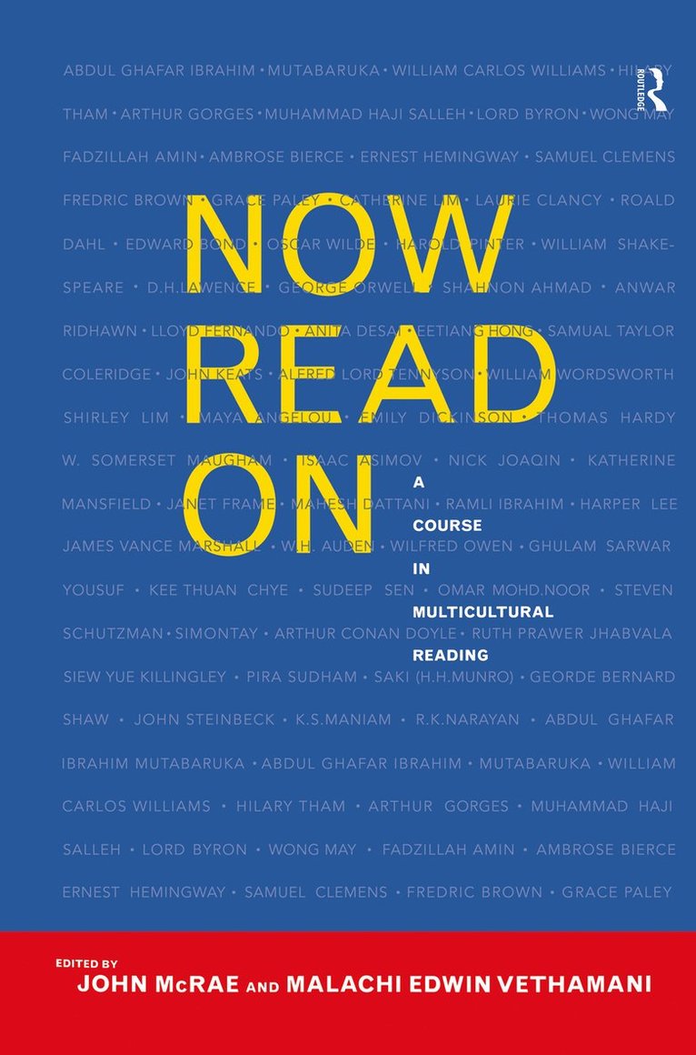 Malachi Edwin Vethamani, John McRae, John Mcrae - Now Read On, Inbunden